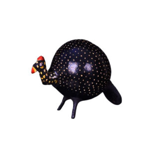 GUINEAFOWL SHAPED DESIGNED GOURD / CALABASH