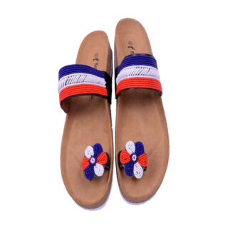 BEADED SANDALS SIZE 40