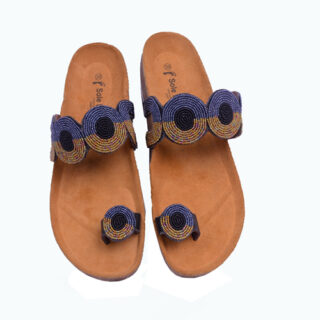 BEADED SANDALS SIZE 42