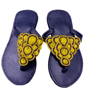 BEADED SANDALS SIZE 40