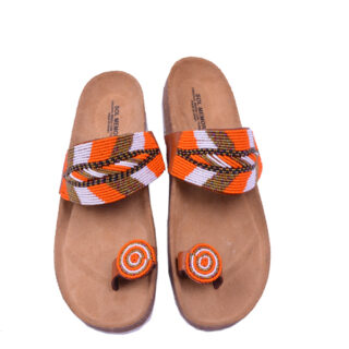 BEADED SANDALS SIZE 40